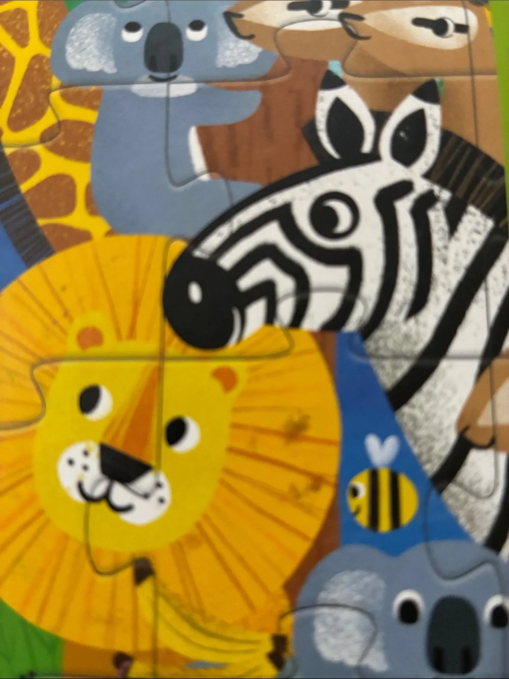 Djeco - COUNT TO 10 GIANT PUZZLE